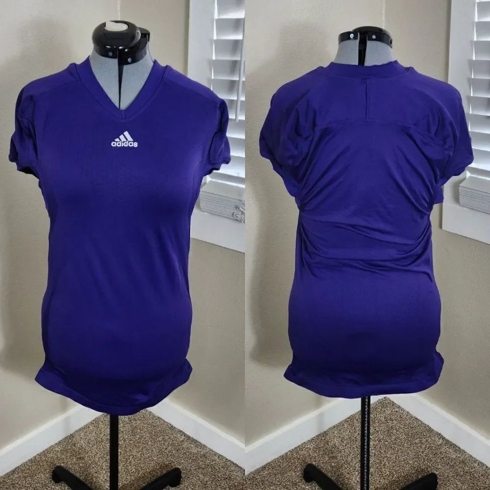 Adidas Techfit Primeknit Football Jersey Dark Purple 2XL NWOT Style # 7689A